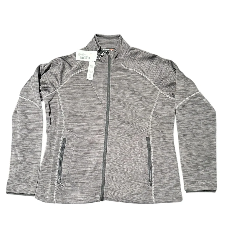 Women's Heather Gray Utility Jacket - Picture 1 of 4